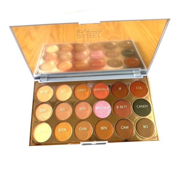 The Beauty Bybel OG Eyeshadow Palette 18 Color Neutral Glam New In Box - Picture 2 of 9